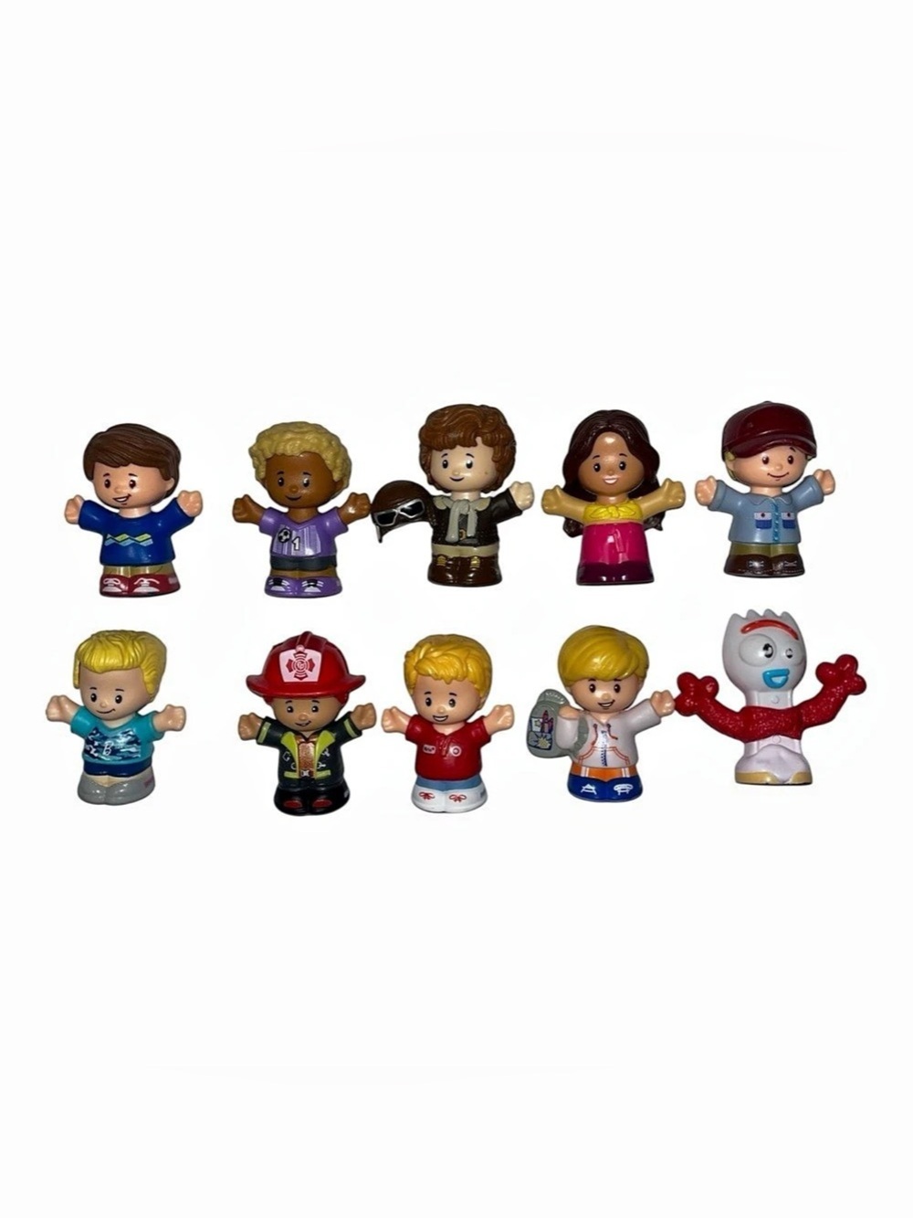 Fisher Price Little People 10 Pc Figure Lot Bundle Forky Toy Story